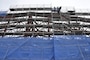 Construction is underway on the new, uniquely designed two-story Vehicle Maintenance Facility (VMF) at Camp Carroll, South Korea. Managed by the U.S. Army Corps of Engineers, Far East District, the $44 million facility includes multiple work bays, integrated workshops, wash bays, and eight bridge cranes. This innovative vertical design maximizes limited space while enhancing maintenance capabilities and logistics support for U.S. Army operations across the Pacific region. (U.S. Army photo by Rachel Napolitan)
