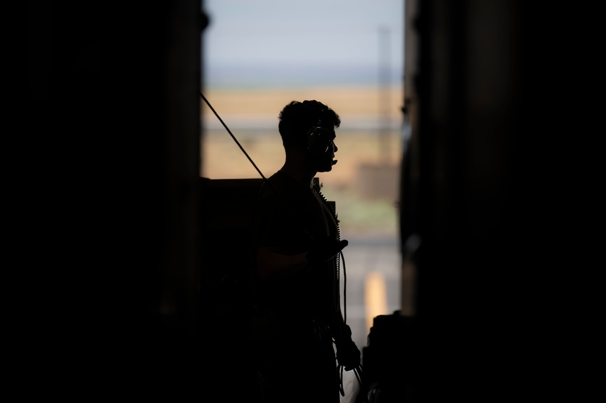 Airman standing