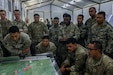 U.S. and Malaysian Army personnel conduct a Mission Analysis (MA) and War Game exercise where Soldiers simulate different courses of action (COAs) July 22, 2025.