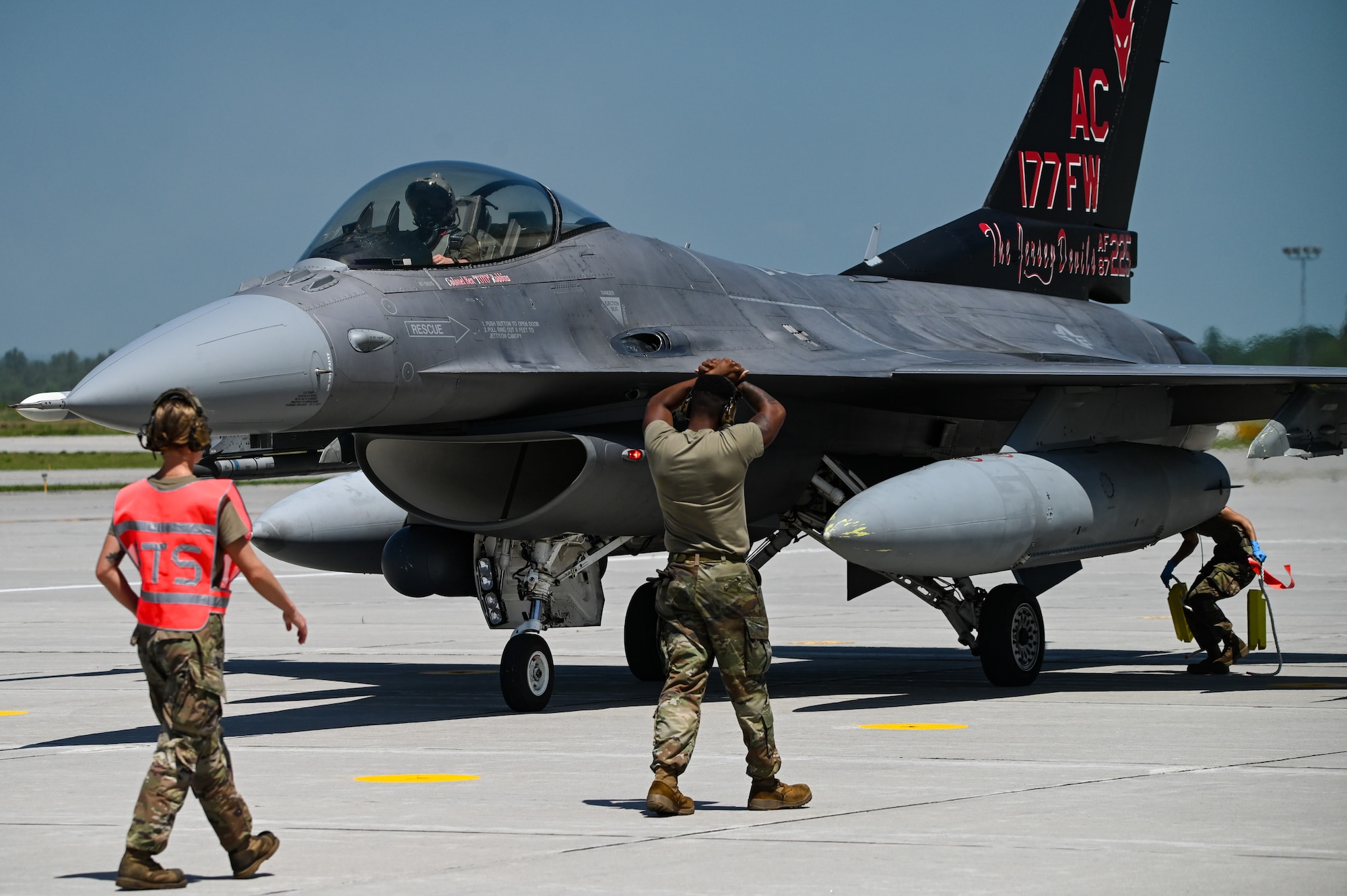 177th Maintenance Squadron Participate in Operation Belt Feed Exercise