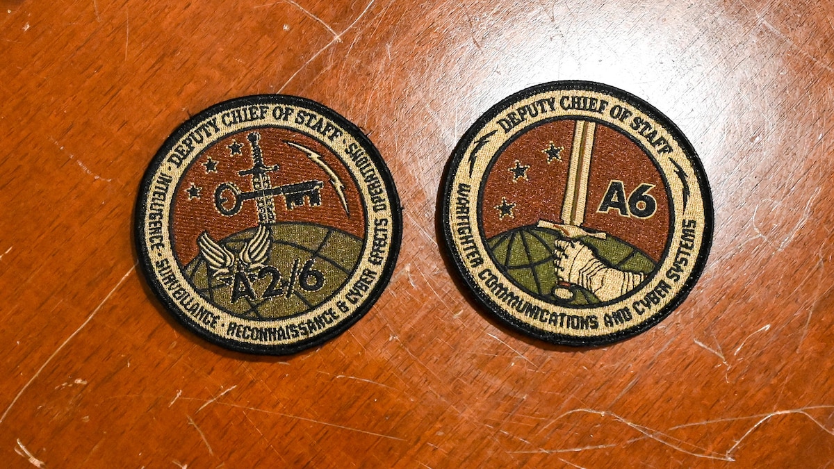A photo of the new patch