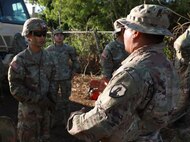 Army Reserve engineers with 1st Mission Support Command take part in Innovative Readiness Training in Vieques, Puerto Rico