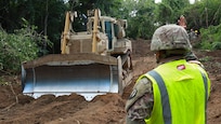 Army Reserve engineers with 1st Mission Support Command take part in Innovative Readiness Training in Vieques, Puerto Rico