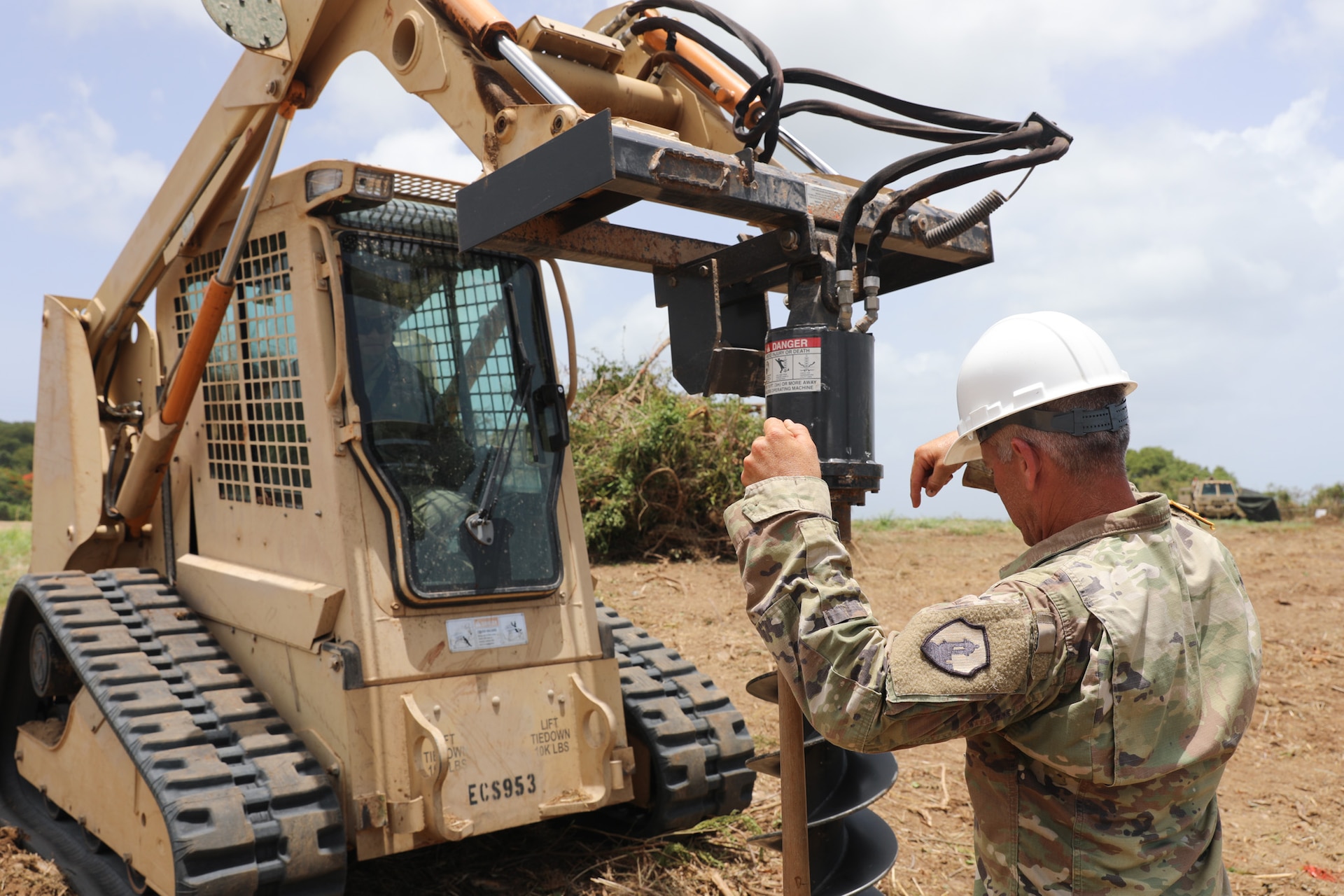 Army Reserve engineers with 1st Mission Support Command take part in Innovative Readiness Training in Vieques, Puerto Rico
