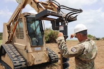 Army Reserve engineers with 1st Mission Support Command take part in Innovative Readiness Training in Vieques, Puerto Rico