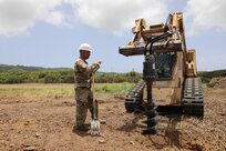 Army Reserve engineers with 1st Mission Support Command take part in Innovative Readiness Training in Vieques, Puerto Rico