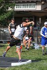 U.S. Army Spc. Alexis Pantoja throws the shot put during the field event at the 2025 Department of Defense Warrior Games at Colorado Springs, Colorado, July 22, 2025.