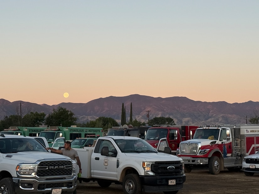 Fort Hunter Liggett supports the Madre Fire 2025