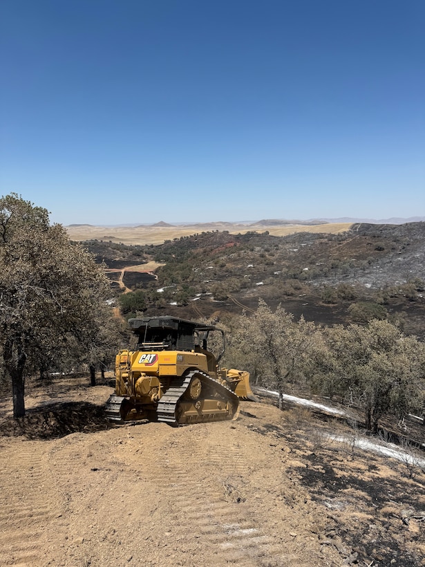 Fort Hunter Liggett supports the Madre Fire 2025