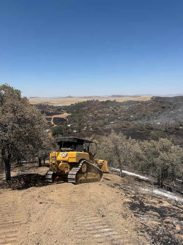Fort Hunter Liggett supports the Madre Fire 2025