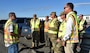 BG Goetz and Alaska District team visits runway construction at Joint Base Elmendorf-Richardson