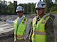 BG Goetz and Alaska District team visits runway construction at Joint Base Elmendorf-Richardson