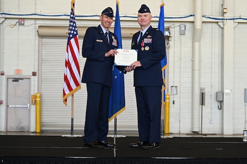 Change of Command ceremony