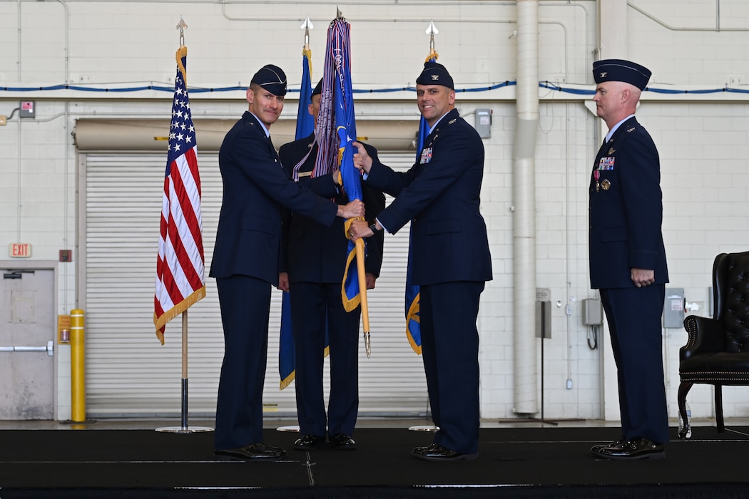 Change of Command ceremony