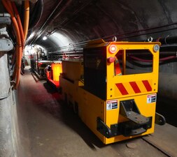 A material transport train carries 55-gallon drums of oil as part of ongoing decommissioning operations at the Red Hill Bulk Fuel Storage Facility (RHBFSF) in Honolulu, July 8, 2025. Charged with the safe decommissioning of the facility, Navy Closure Task Force-Red Hill (NCTF-RH) was established by the Department of the Navy as a commitment to the community and the environment. NCTF-RH continues to engage with the people of Hawaii, regulatory agencies, and other stakeholders as it safely and deliberately decommissions the RHBFSF. (U.S. Navy photo by Mass Communication Specialist 1st Class Glenn Slaughter)