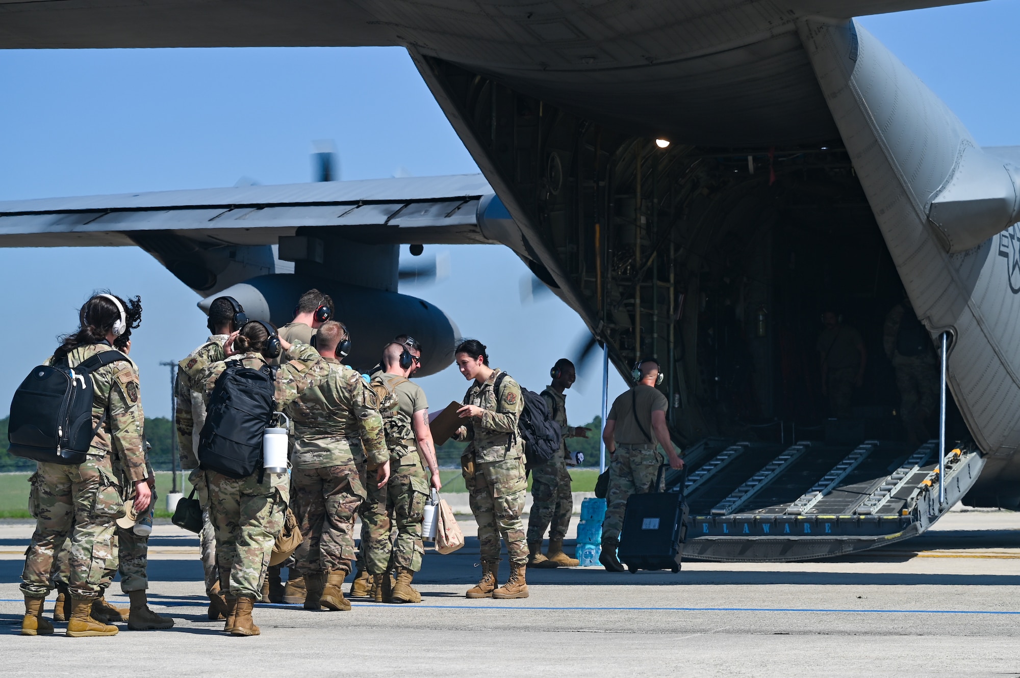 177th Maintenance Squadron Participate in Operation Belt Feed Exercise