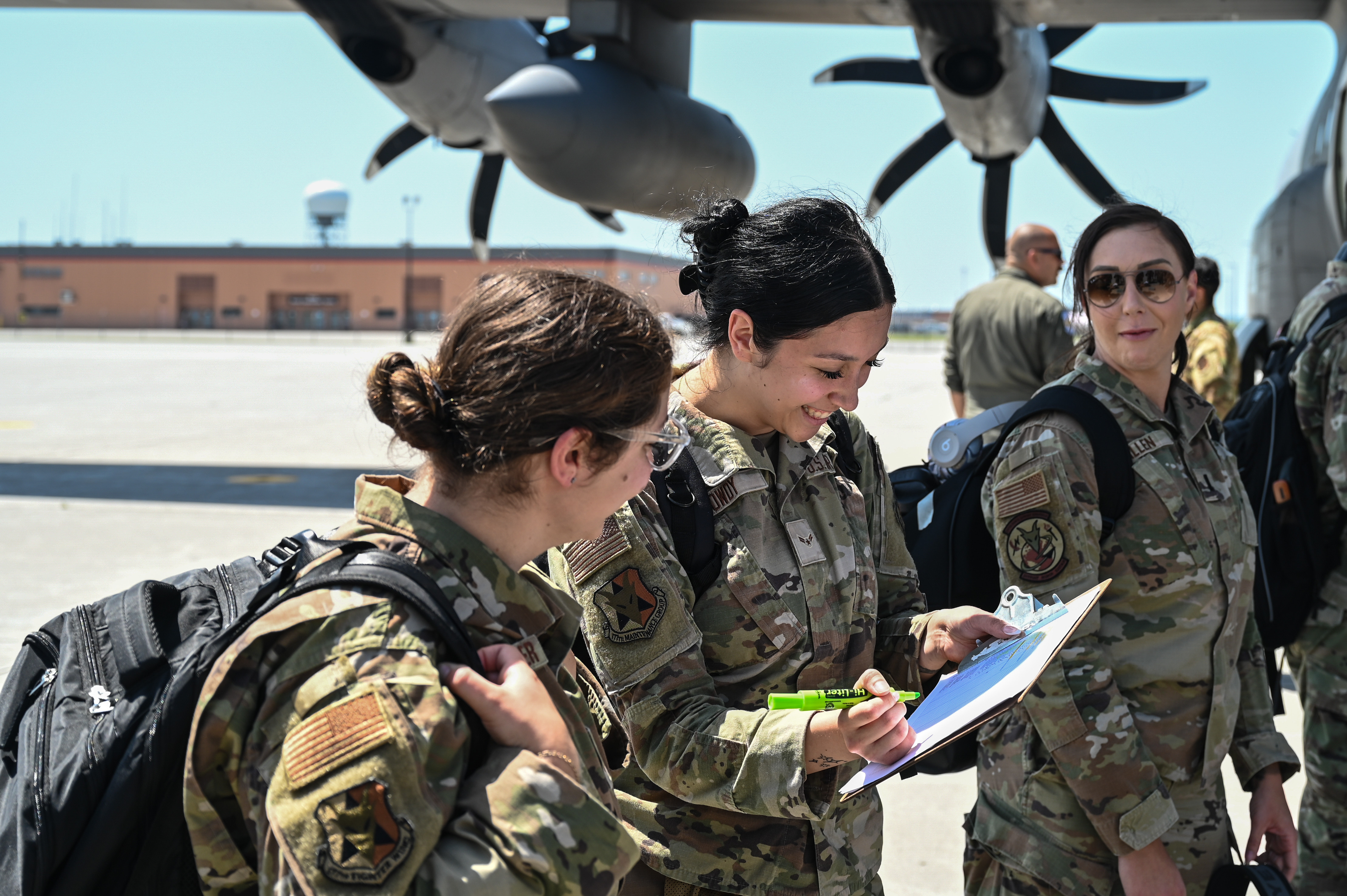 177th Maintenance Squadron Participate in Operation Belt Feed Exercise