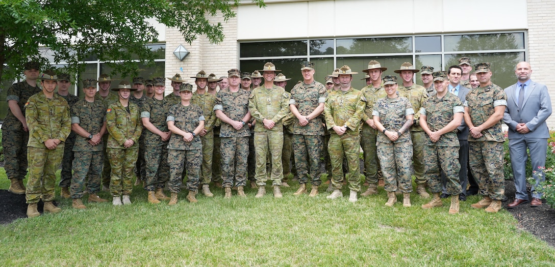 The Marine Corps Warfighting Laboratory hosted the 2025 United States Marine Corps-Australian Army Bilateral Service-Level Staff Talks June 6, 2025. The purpose of the talks is to develop tangible interoperability and modernization objectives for both Services to achieve interchangeability in order to advance shared military objectives.