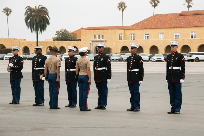Bravo Company Graduation and Morning Colors