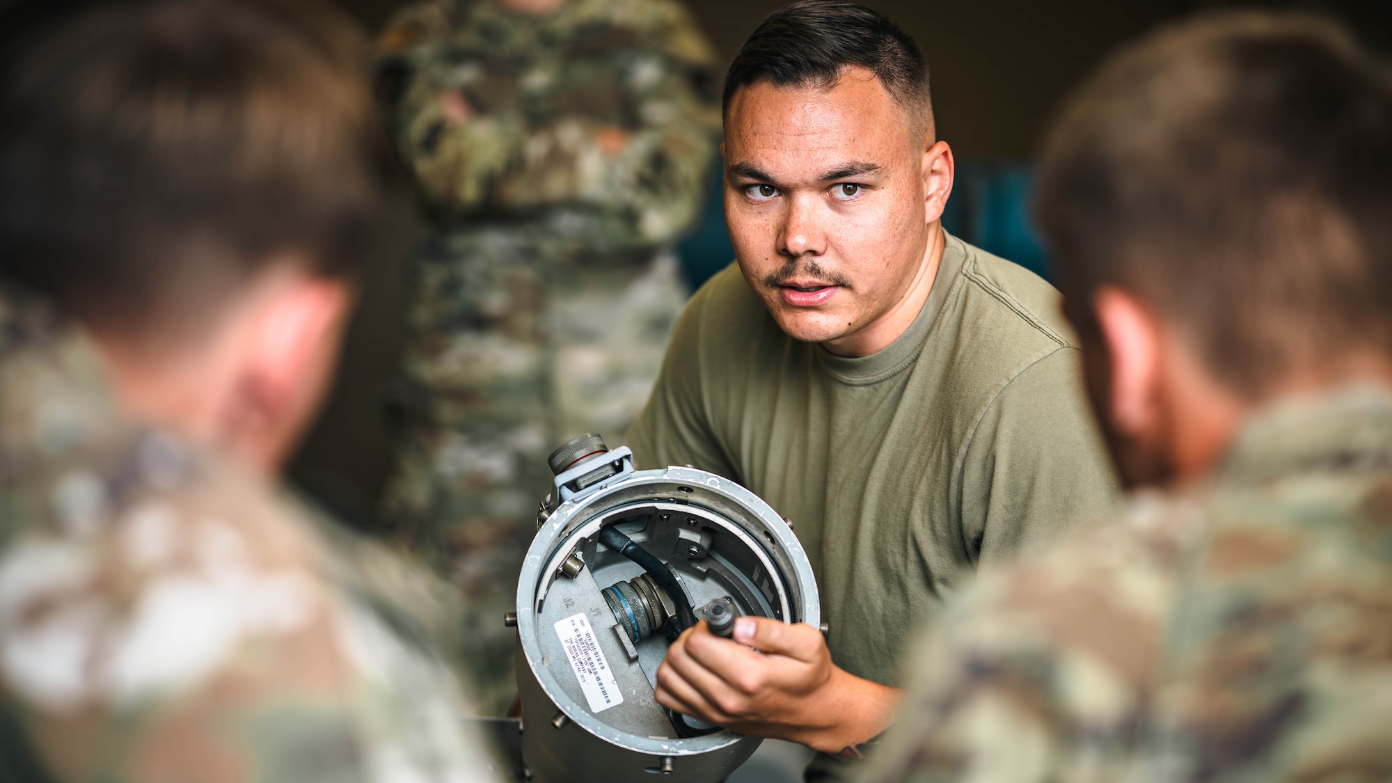 Airman showcases munitions