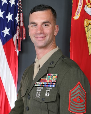 Portrait of Sergeant Major Gary Moll