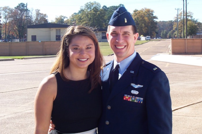 air force officer and spouse