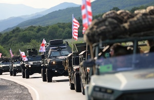 Convoy operations with the Georgian Army from Senaki Traning Area to Vanziani Traning Area