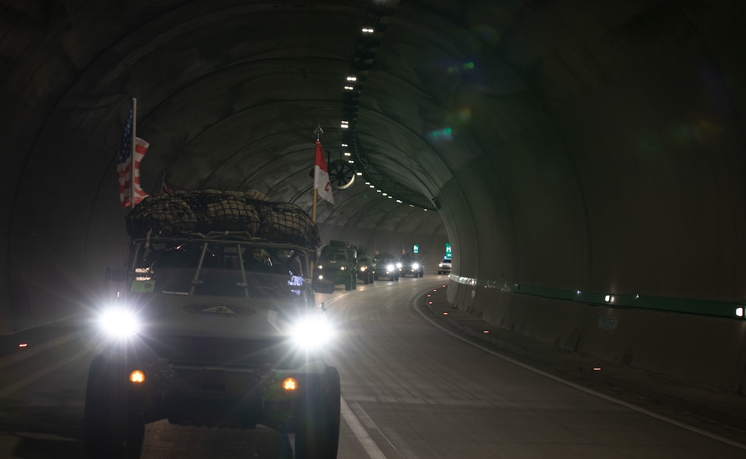 Convoy operations with the Georgian Army from Senaki Traning Area to Vanziani Traning Area