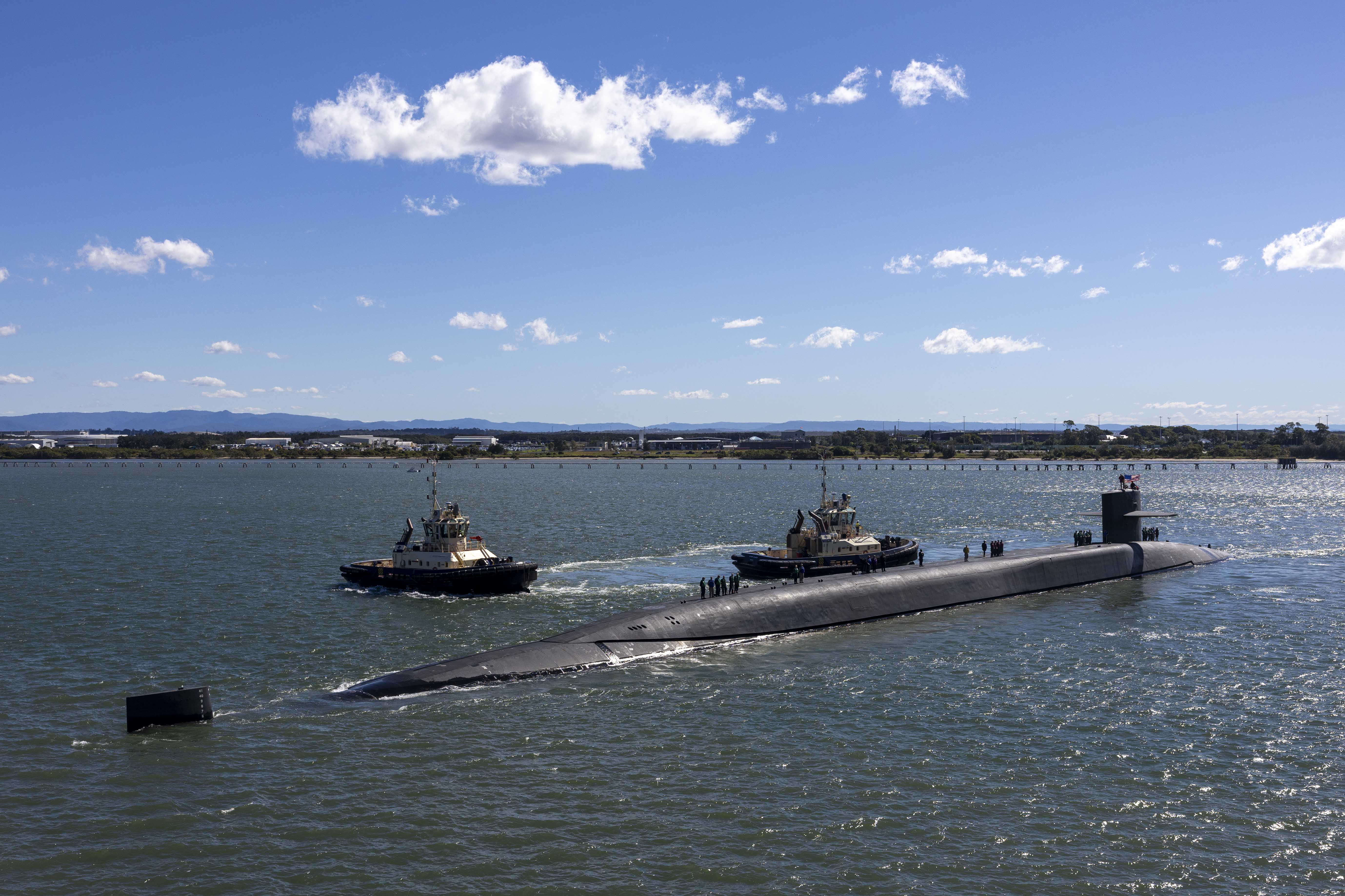 USS Ohio (SSGN 726) arrives in Brisbane > United States Navy