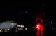 A U.S. Air Force crew chief, assigned to the 23rd Expeditionary Bomb Squadron, performs marshalling duties for a USAF B-52H Stratofortress, assigned to the 23rd EBS, Minot Air Force Base, North Dakota, in support of a Bomber Task Force mission at Andersen Air Force Base, Guam, July 18, 2025. The BTF missions enable crews to maintain a high state of readiness, proficiency and validate the always-ready global strike capability. (U.S. Air Force photo by Senior Airman Alyssa Bankston)