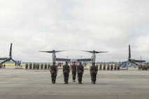 MAG-26 conducts change of command ceremony