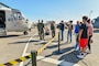 NORFOLK, VA (Oct. 19, 2024) - Sailors assigned to a helicopter squadron provide insights to guests at Naval Station Norfolk's Fleet Fest 2024.