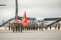 MAG-26 conducts change of command ceremony