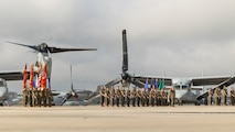 MAG-26 conducts change of command ceremony