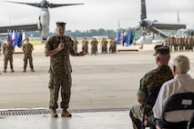 MAG-26 conducts change of command ceremony