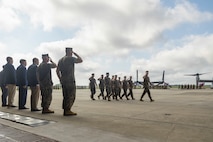 MAG-26 conducts change of command ceremony