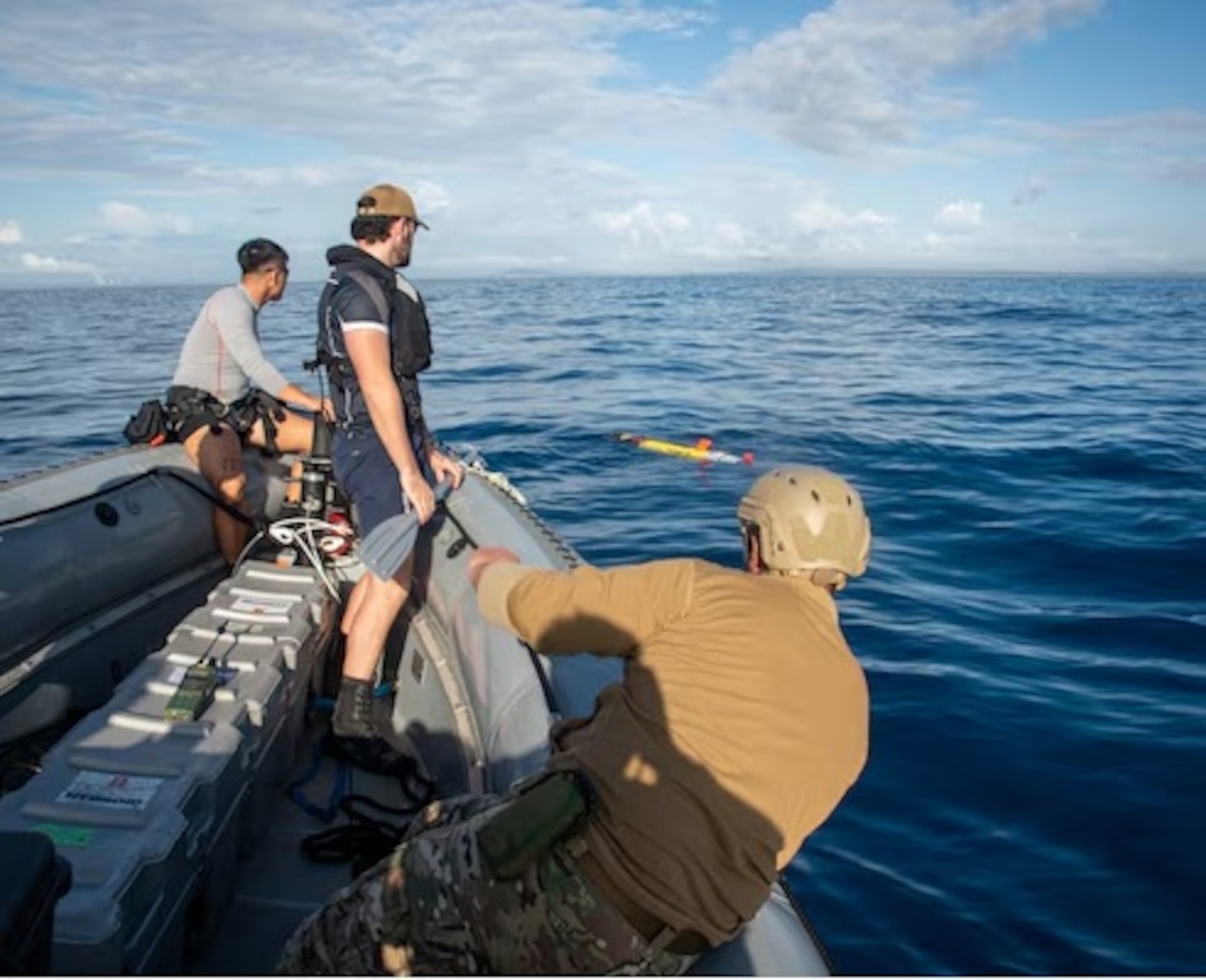 USS John L. Canley and Royal New Zealand Navy Conduct Talisman Sabre AUV Operations