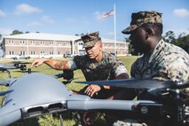 Marines Sharpen Unmanned Systems Proficiency During Regimental Fly Day