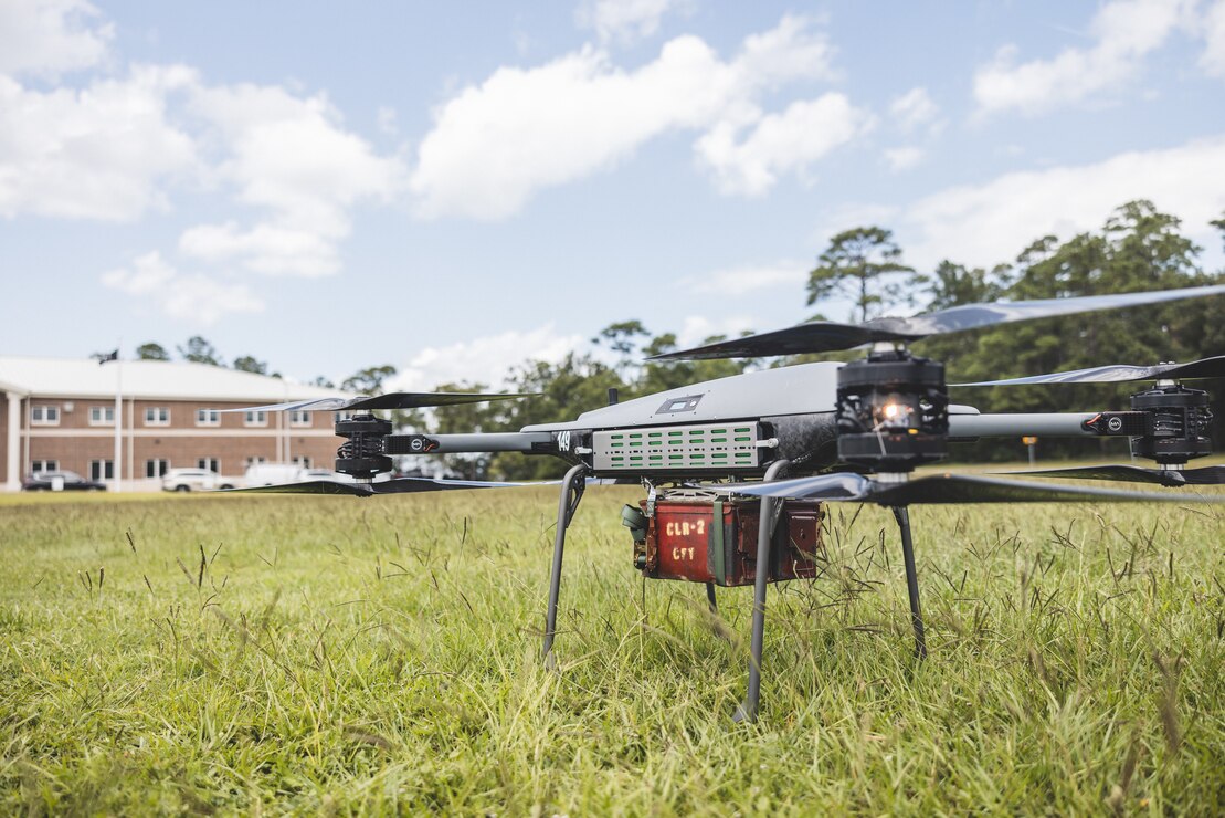 Marines Sharpen Unmanned Systems Proficiency During Regimental Fly Day