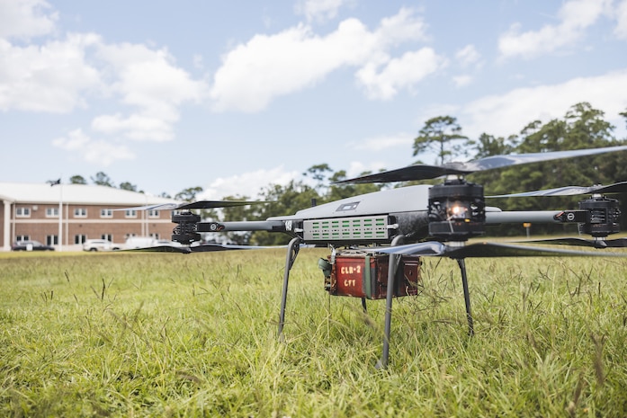 Marines Sharpen Unmanned Systems Proficiency During Regimental Fly Day