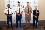 Gooch, Alejandro, Violette Honored by CCAD SGM Rickert