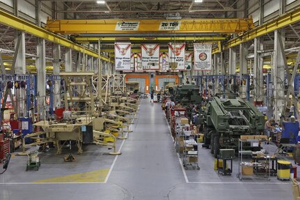 Looking to streamline processes within multiple facilities of Letterkenny Army Depot, the LEAD mission space planning team recently completed an initiative that will save the government money and reduce production times.

The depot consolidation included various air missile defense programs into one of LEAD’s primary production facilities and organized that facility into more conducive product lines.