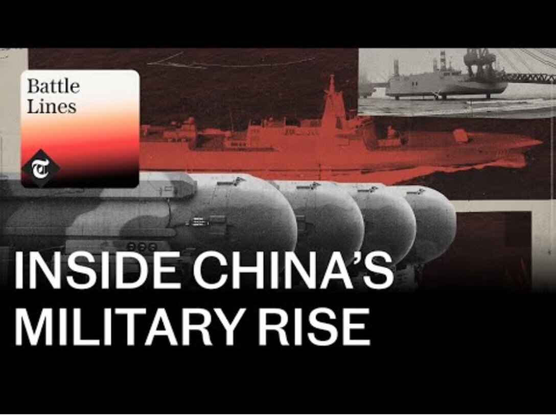 Cover of podcast series by The Telegraph, "China’s military: How it went from obsolete to world-class."