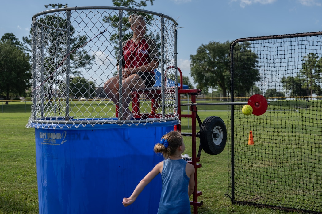 Backpacks were distributed at a BACKpack-to-school Bash.