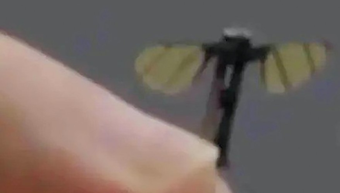 Image of a micro-UAV shown on China Central Television