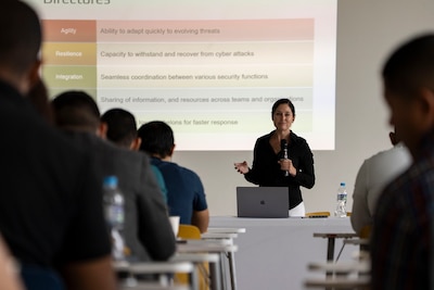 Missouri Guard Hosts Cyber Exchange with Panamanian Partners