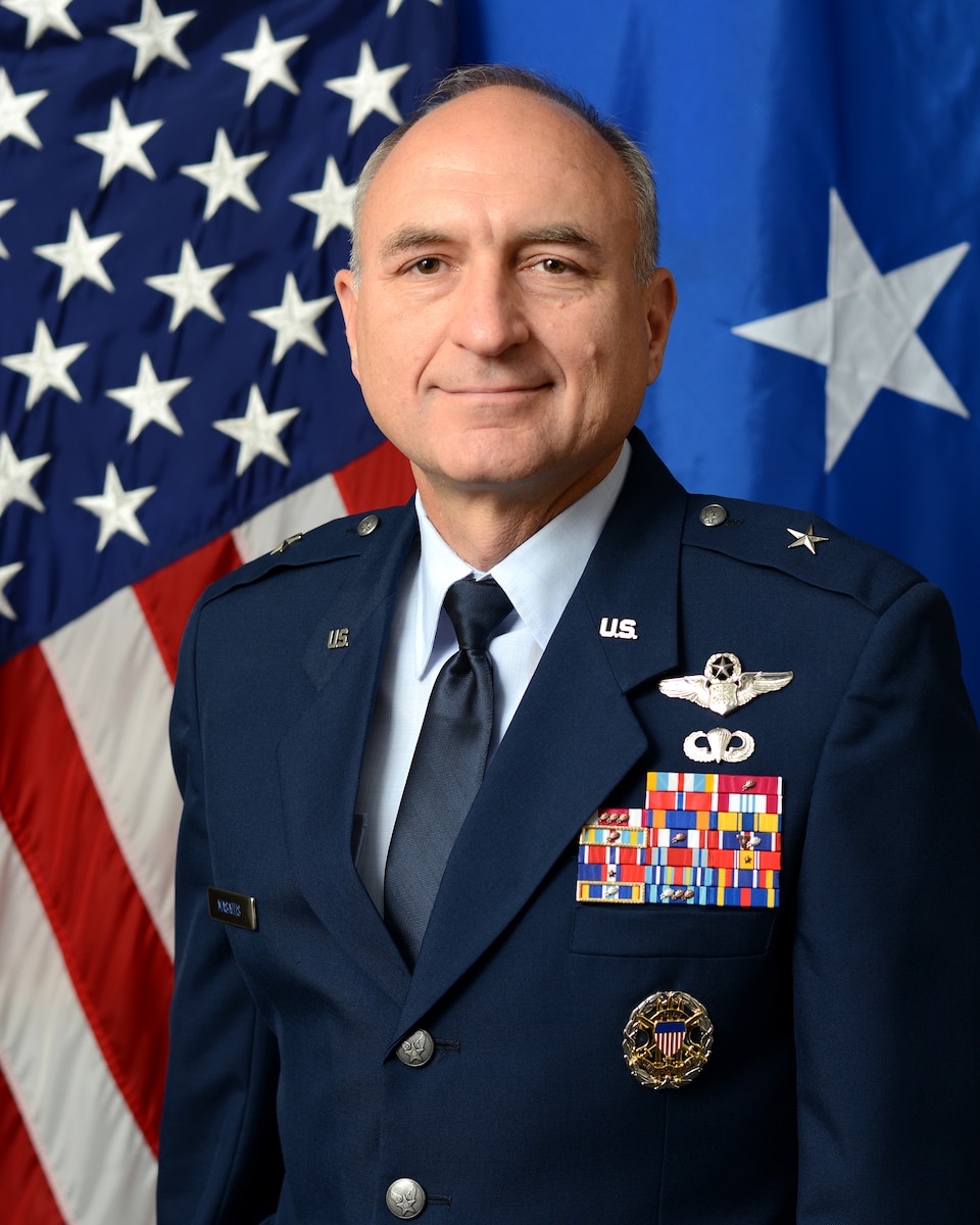 Brig. Gen. Robert A. Masaitis poses for a portrait.