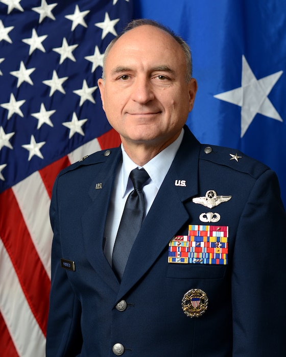 Brig. Gen. Robert A. Masaitis poses for a portrait.