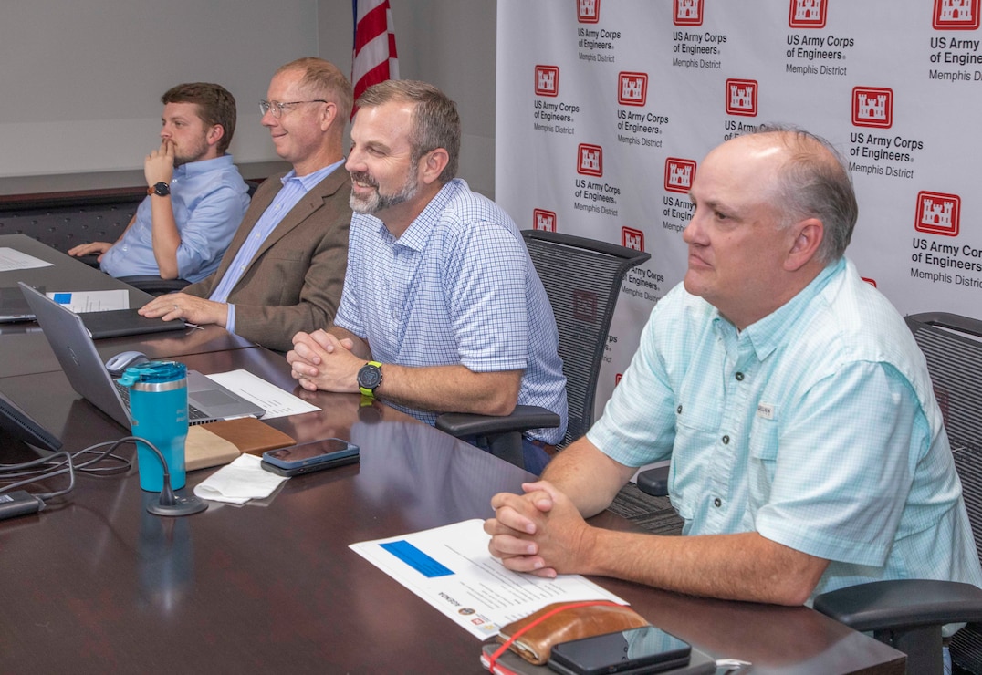 To enhance project delivery and improve team integration, the U.S. Army Corps of Engineers Memphis District recently held the inaugural training event titled “Project Delivery Business Process Bootcamp – One PDT at a Time.” 

The bootcamp was designed to equip Project Delivery Teams (PDTs) with the tools, knowledge, and shared understanding necessary to navigate the complex landscape of Civil Works projects from concept to completion. 

The St. Francis River: Varney River PDT was the first PDT selected for the training. Other PDTs will undergo the training later this summer and fall.