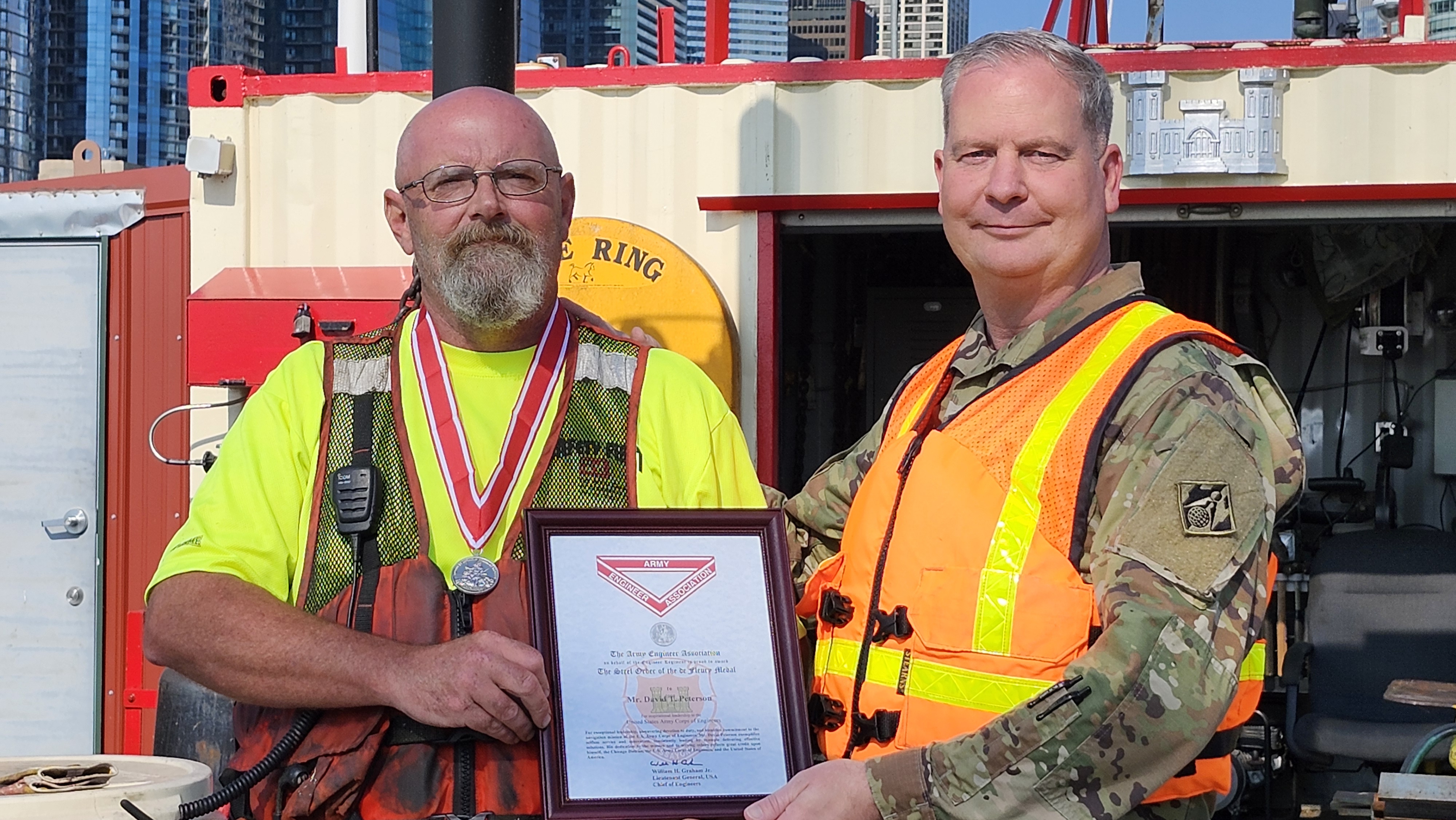 USACE, Chicago District employees recognized for contributions to